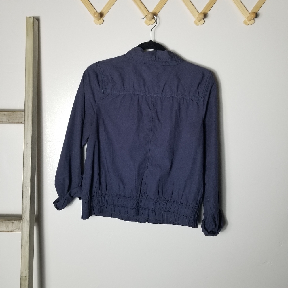 MAURICES BLUE UTILITY JACKET SIZE MEDIUM - Picture 2 of 14